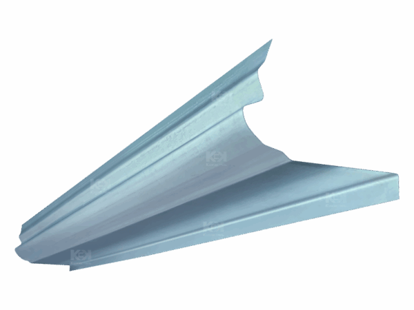 Порог Chrysler Town & Country / 3 (1995-2001) задний до уплотнительной резинки 1.0мм