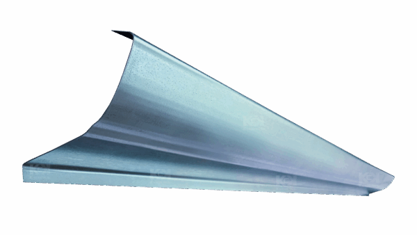 Порог Daewoo Nubira / (J100/J150) рестайлинг (2000-2002) загиб под дверь 1.0мм — изображение 3