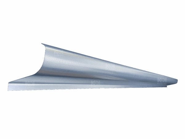Порог Mazda MX-3 / 1 (1991-2000) загиб под дверь 0.8мм — изображение 2