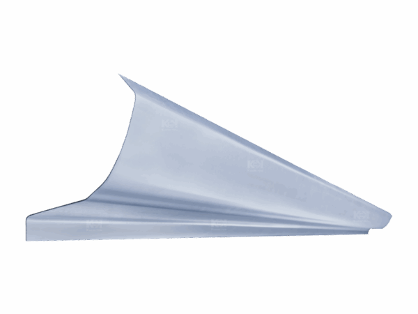Порог Mitsubishi Galant / Fortis (2007-2018) загиб под дверь 0.8мм