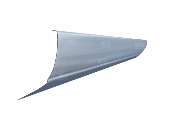 Порог Nissan March / (K12) (2002-2010) загиб под дверь 1.0мм — изображение 2