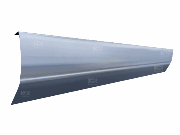 Порог Nissan March / (K12) (2002-2010) загиб под дверь 1.0мм — изображение 3