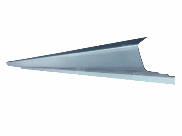 Порог правый Hafei Saima / (2004-2009) загиб под дверь 0.8мм